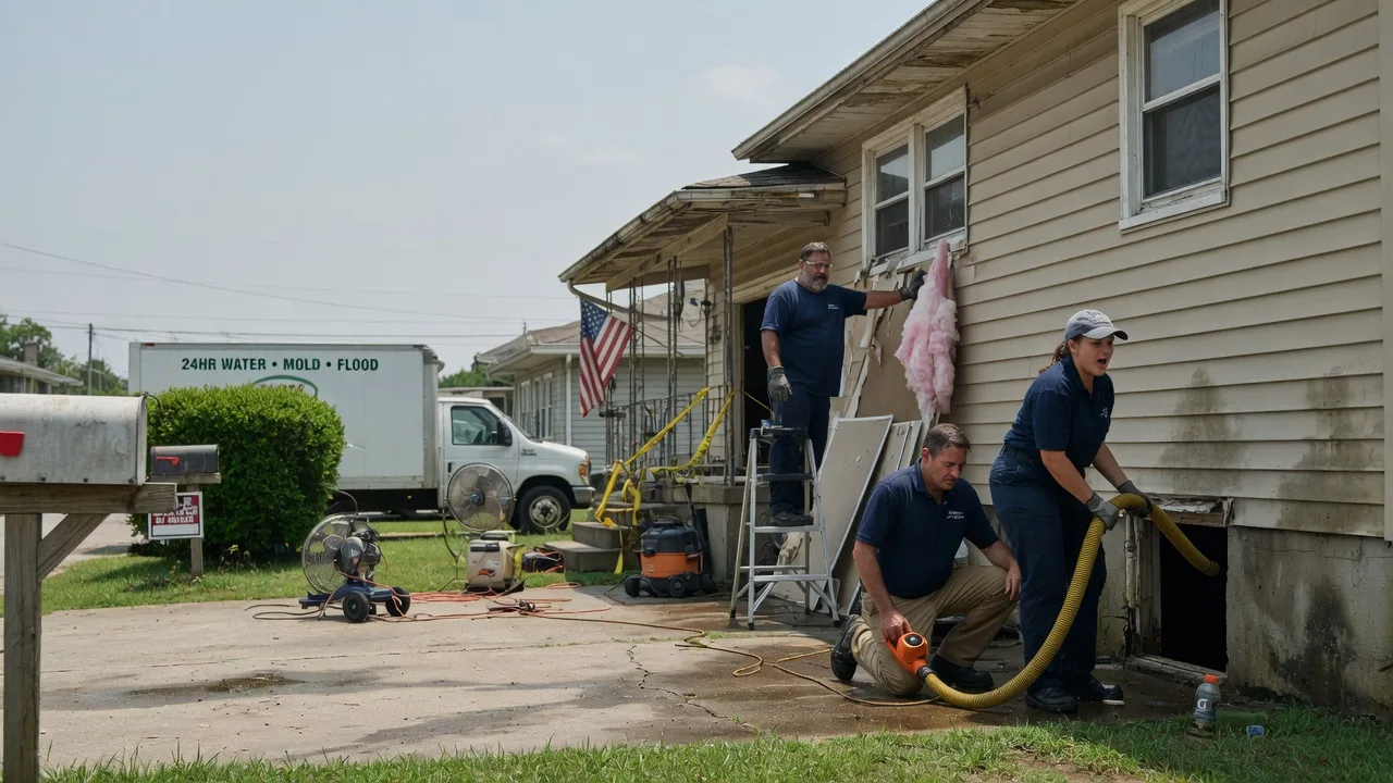 Water Damage Repair in Coldwater, KS near me